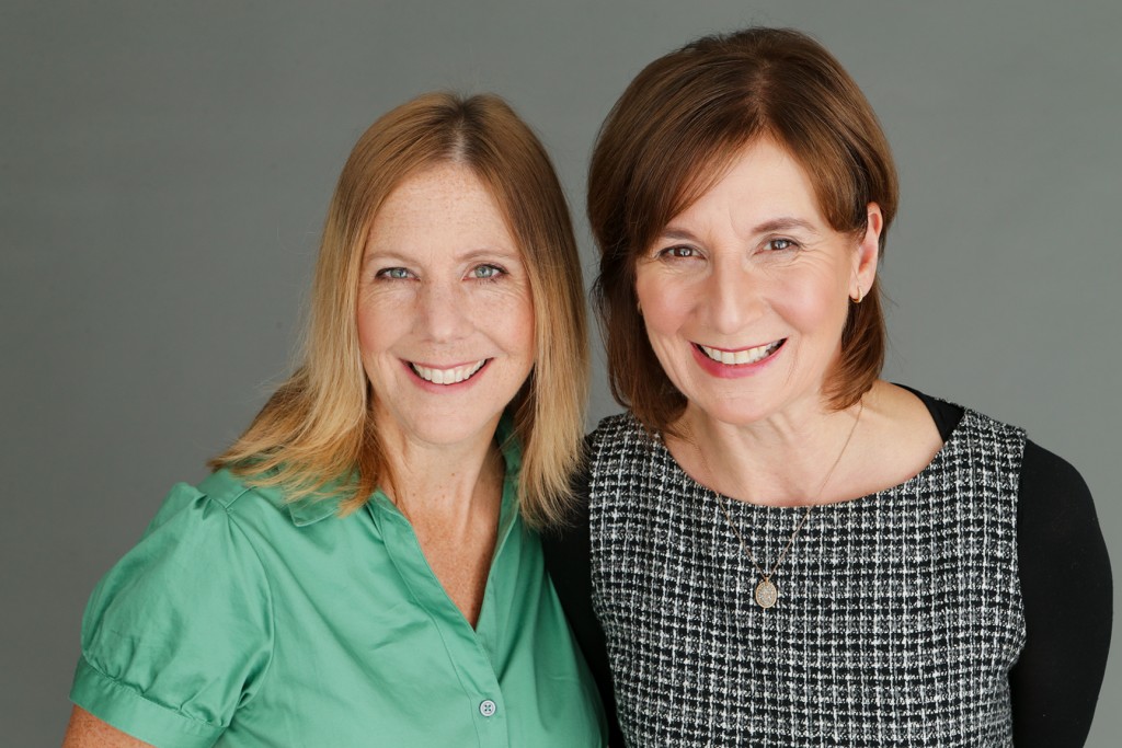 Myra Platt and Jane Jones; photo by John Ulman.