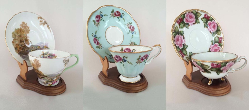 Vintage Tea Cups for all your fancy tea parties.