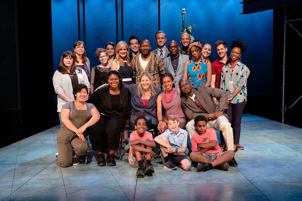 Cast and production team of Behold the Dreamers; photo by John Ulman